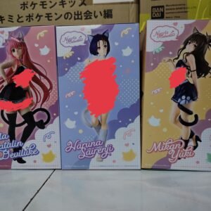 Banpresto To Love-Ru Darkness Nyarls Collection Lala Satalin Deviluke/ Haruna Sairenji/ Mikan Yuki Figure